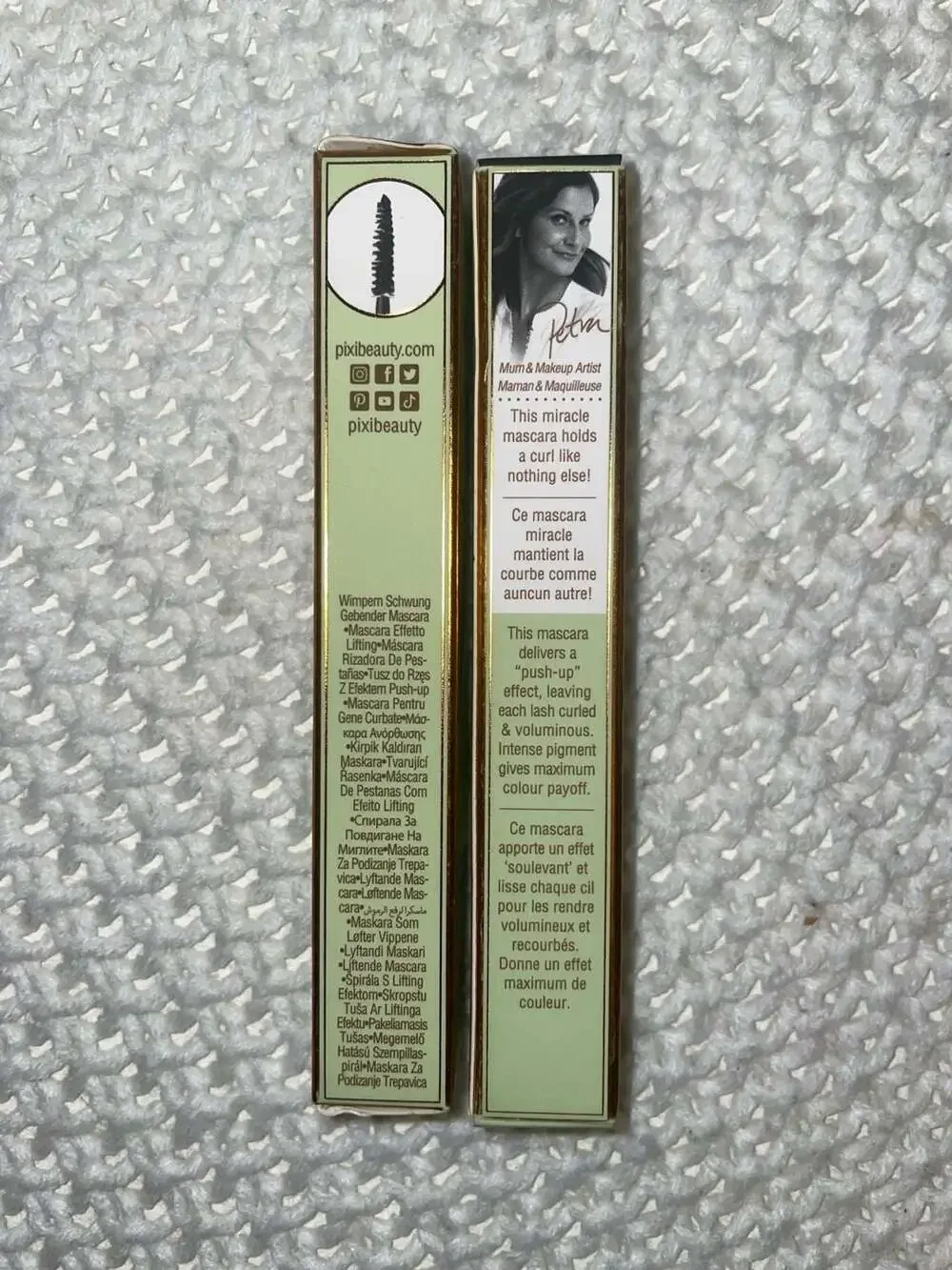 2 pack Pixi by Petra Lash Booster Mascara 0.25 oz